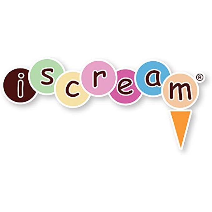 iscream بلسم شفاه برائحة كعكة عيد الميلاد على شكل قوس قزح وغيوم سعيدين - Image 3